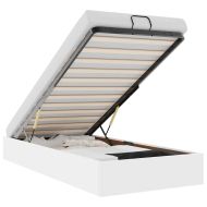 Османска рамка за легло без матрак, 90x190 см, изкуствена кожа