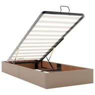 Османска рамка за легло без матрак, 90x200 см, изкуствена кожа