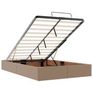 Османска рамка за легло без матрак, 120x200 см, изкуствена кожа