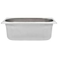 Гастронорм контейнери 8 бр GN 1/4 100 мм неръждаема стомана