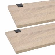 комплект мебели за баня от 9 части с мивки и смесители, бежови