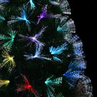 С изкуствено коледно дърво Зелен 210 cm ПВЦ