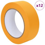 Ленти за маскиране на художници 12 pcs Жълто 38mm x 50m Хартия