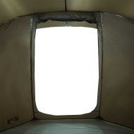 Риболовна палатка за 4 души, кафява, водоустойчива