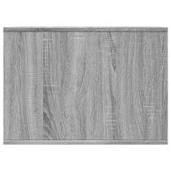 Заграждение за котешка тоалетна 47x59x42 см инженерно дърво