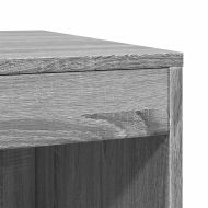 Заграждение за котешка тоалетна 47x59x42 см инженерно дърво