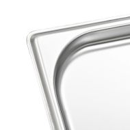 Гастронорм контейнери 12 бр GN 1/3 20 мм неръждаема стомана