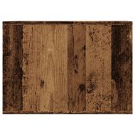 Заграждение за котешка тоалетна 47x59x42 см инженерно дърво