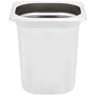 Гастронорм контейнери 8 бр GN 1/6 200 мм неръждаема стомана