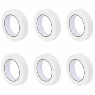 Ленти за маскиране на художници 6 pcs Бяло 25мм x 50м Хартия