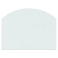 Стъклена подложка за камина, 80x60 см