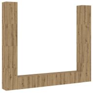 Комплект от 6 части за стенен монтаж на телевизора