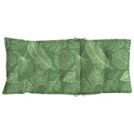 Възглавници за столове с облегалка 4 бр на листа Оксфорд плат