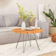 Плот за маса, Ø90x3,8 см, кръгъл, акациево дърво масив