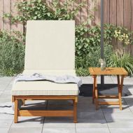 Шезлонг 2 pcs Кафяво 40 x 40 x 40cm Масивна акациева дървесина