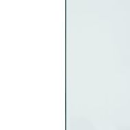 Стъклена подложка за камина, правоъгълна, 100x50 см