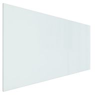 Стъклена подложка за камина, правоъгълна, 120x60 см