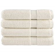 Премиум кърпи за сауна SOLUND 4 бр кремави 80x200 см 600 gsm