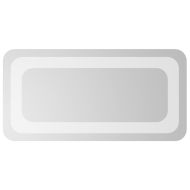 LED огледало за баня, 20x40 см