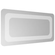 LED огледало за баня, 20x40 см