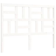 Рамка за легло с табла бяла Double масивно дърво