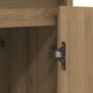 Сайдборд, дъб артизан, 85x34x76 см, инженерно дърво