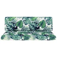 Среден диван от градински палети, меденокафяв импрегниран бор