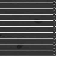 Градински лаундж комплект, 6 части, черен, бор масив