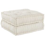 Модулен диван 2 pcs Крем 140 x 70 x 36 см текстил