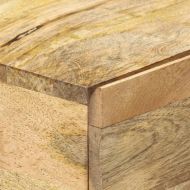 Конзолна маса, 100x35x76 см, манго масив