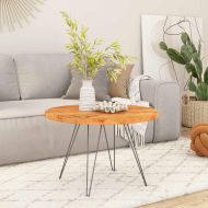 Плот за маса, Ø40x2,5 см, кръгъл, акациево дърво масив