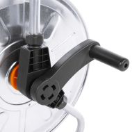 Макара за маркуч стенен монтаж за 50 м 1/2" стомана