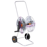 Макара за маркуч тип количка за 50 м 1/2" или 35 м 3/4" стомана