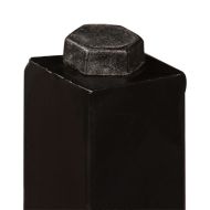 Бар комплект 7 части регенерирано дърво масив и естествена кожа