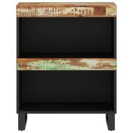 Страничен шкаф, 60x33x75 см, регенерирано дърво масив