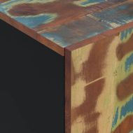 Сайдборд с 4 врати, 60x33x75 см, регенерирано дърво масив