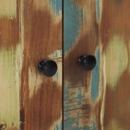 Сайдборд с 2 врати, 60x33x75 см, регенерирано дърво масив