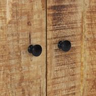 Сайдборд с 4 врати, 60x33x75 см, мангово дърво масив