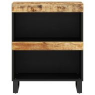 Страничен шкаф 60x33x75 см манго масивно дърво