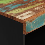 Страничен шкаф, 60x33x107 см, регенерирано дърво масив