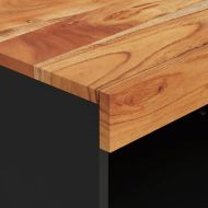 ТВ шкаф, 60x33x43,5 см, масивно акациево дърво