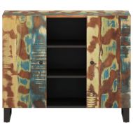 Сайдборд с 2 врати 90x33x75 см масивно регенерирано дърво