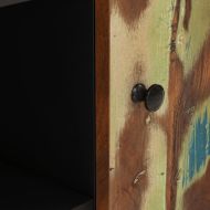 Сайдборд с 2 врати 90x33x75 см масивно регенерирано дърво