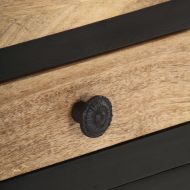 Нощно шкафче, 40x30x50 см, мангово дърво масив