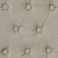 Трапезни столове, 6 бр, камел, текстил