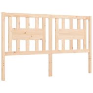 Рамка за легло с табла, 160х200 см, масивно дърво