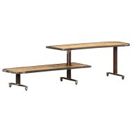 ТВ шкаф, 160x30x40 см, мангово дърво масив