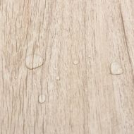 Самозалепващи подови дъски, 55 бр, PVC, 5,11 м², светлокафяви