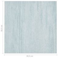 Самозалепващи подови дъски 20 бр PVC 1,86 м² зелени