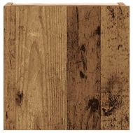 Комплект ТВ шкафове за стенен монтаж 8 части, инженерно дърво